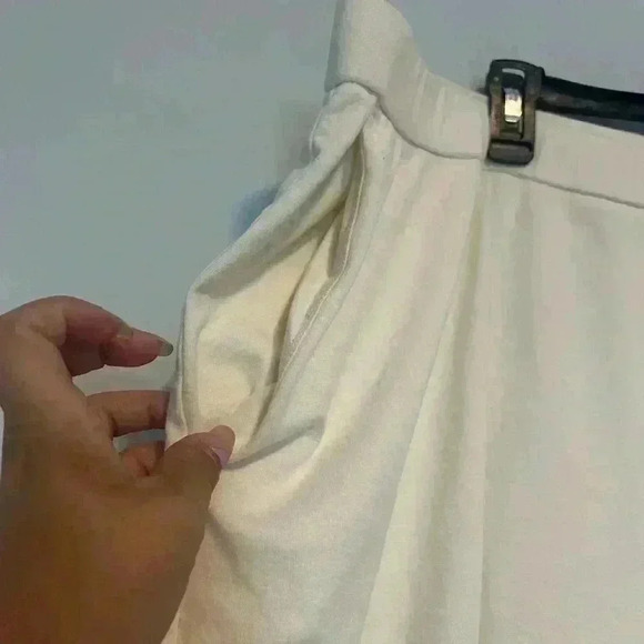 Eileen Fisher Washable Stretch Crepe Pants Cropped Beige/Tan Size 3X - Picture 2 of 5